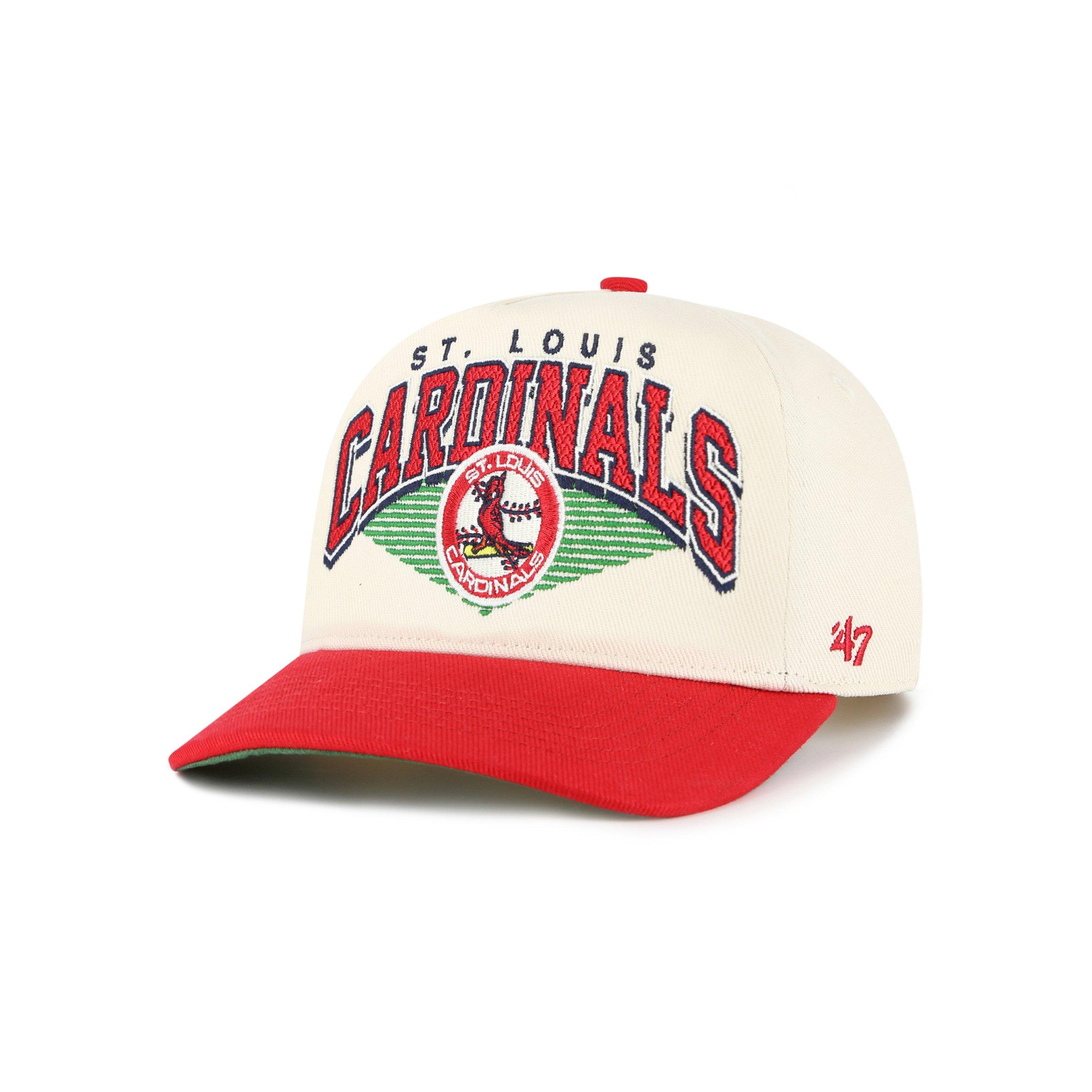 47 St. Louis Cardinals Cooperstown Pomona Hitch Snapback Hat - Natural